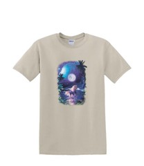 T-shirt small to 3xL UNICORN MONOCEROS moonlight sealife resort beach horse fun