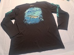 Mojo Sportswear Co. Fishing Shirt Long Sleeve Large Avid Angler St. Augustine FL