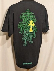 Chrome Heart Green Cemetery Black T Shirt Medium