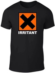 Irritant Symbol Funny Chemical Humor T-Shirt HOT ITEM