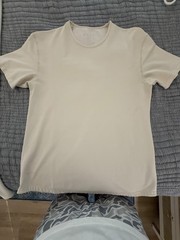 Bylt Basics drop cut shirt Bone Large