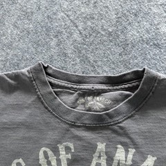 Sons Of Anarchy Shirt Mens L Gray Reaper Graphic Tee Crewneck Tagless Cotton