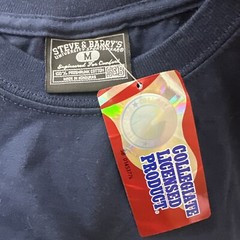 Steve And Barrys NAVY Shirt Mens Medium NOS Collegiate Licensed Short Sleeve Tee