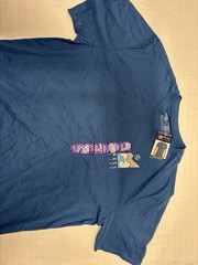Reel Life Men’s Short Sleeve UPF Sun Protection T-Shirt Size 2XL Blue NWT