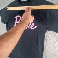 Barbie Mens Black T-Shirt Size Medium Logo Graphic Tee Short Sleeve Crew Neck
