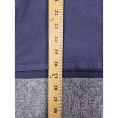 Kuhl Wildfibre Shirt Mens Medium Blue Long Sleeve Organic Cotton Zipper Pocket