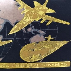 Vintage General Dynamics Military Tank Fighter Jet Submarine T-Shirt Men’s XL