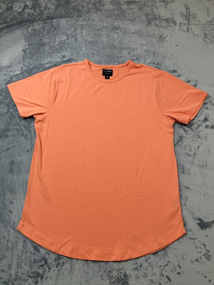 Cuts Clothing Short Sleeve Crew Curve Fit T-Shirt Men’s XXL 2XL Sunset Pyca Pro