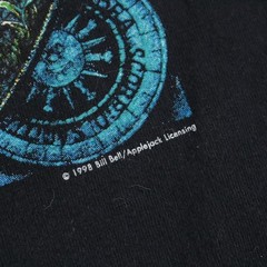 Humanitees Bill Bell 1998 fantasy wizard astrology t-shirt XL vtg 90s art tee