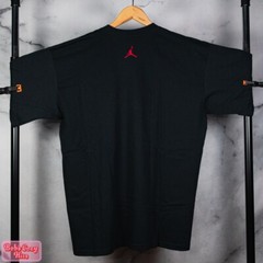 NEW Jordan T Shirt Size L Vintage 2007 Elephant Print Brooklyn Black Grey