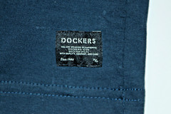 Dockers Made in the USA Men’s Classic Tee Premium T-Shirt Navy $70 RARE NEW L