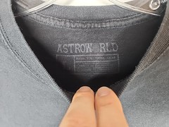 Travis Scott Astroworld Merch Wish You Were Here Head Tour Dates Tee Shirt Large