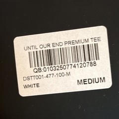 Wolves Until Our End Premium Men’s Graphic Valkyrie Wolf T-Shirt White Medium