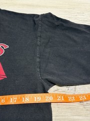 Vintage Harley Las Vegas T-Shirt Nevada Double Sided Black Large Short Sleeve