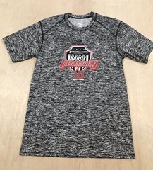 Badger Sport Men’s T-Shirts Black White W/logo Size Medium