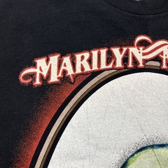 Vintage 2003 Marilyn Manson The Golden Age Of Grotesque Portrait T-Shirt Youth L
