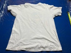 Vtg Levi’s 501 Spy That Button Fly T Shirt Tee Single Stitch White Promo (0591)