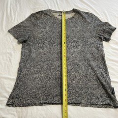 Men’s Brooklyn Cloth Tee Shirt Gray Black Blend Classic Size Large