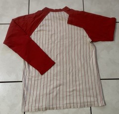 Rare Vtg 90 Y2K DC Shoe Co USA Embroidered Logo Raglan Baseball Skate Jersey L