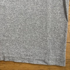 Vintage 90s Lycoming College Shirt Gray Cotton Rayon Size Small