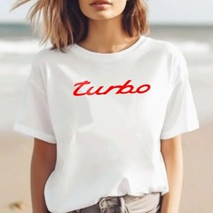 Classic Turbo Sports Car Unisex Cotton T-Shirt