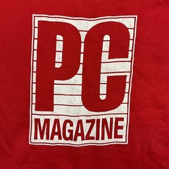 PC Magazine Gaming Video Mac Apple Tech Funny Rap Vintage T Shirt 90s 80s – A300