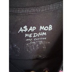 ASAP Rocky Shirt ASAP Mob Too Cozy Tour Tee Concert Merch A$AP Size MEDIUM