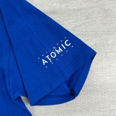 Vintage National Atomic Museum Shirt Size Large Blue Science Magnet