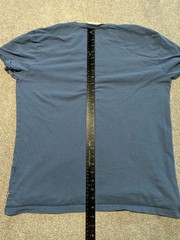 Fjallraven Shirt Mens Large Blue Ovik Pocket T-shirt