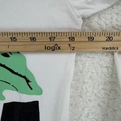 Chinatown Market Shirt Mens Small White Outdoor Ventures CTM Smiley Long Sleeve