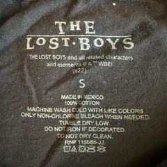 THE LOST BOYS David Licensed 80s Horror T-Shirt. SMALL Preowned NV
