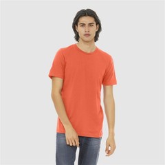 5 Pack Bella Canvas Mens T Shirts Short Sleeve Crew Neck Cotton Tees Large