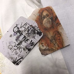 Rare RALPH STEADMAN Vans Off The Wall T SHIRT M Orangutan Fear And Loathing