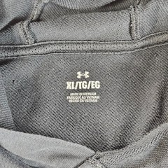 Under Armour Men’s Black XL Sleeveless Hoodie Athletic Pockets