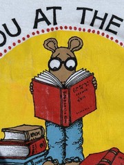 Vintage Marc Brown “Arthur” Meet You At The Library Cartoon Tee. Rare!