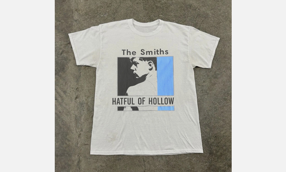 The Smiths Hatful of Hollow Album Cover Unisex White T-Shirt, Size S-5XL