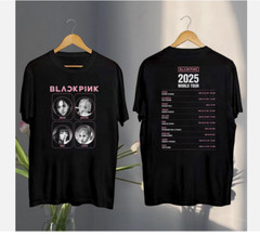 Graphic Black Pink Shirt, Black Pink World Tour 2025 Shirt.