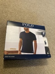 Polo Ralph Lauren Men’s Slim Fit W/ Wicking 3-Pack Crew Cotton Undershirts XL