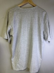 Vintage USA Blank T Shirt Single Stitch Gray L Heavyweight 90s Made USA