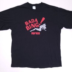 The Sopranos BADA BING T-Shirt MENS 2XL Black