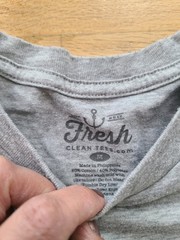 Lot Of 8 Fresh Clean Threads T Shirts Size MEDIUM Crewneck FLAWS, READ!
