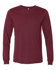 BELLA + CANVAS Heather CVC Long Sleeve Tee – 3501CVC