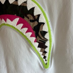 Eternity BC/AD S/S Camo Shark mouth T-SHIRT Green Multicolor white size 2XL