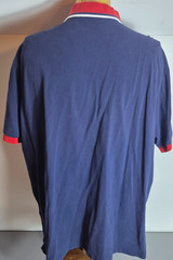 Polo Ralph Lauren Mens USA Flag Polo Shirt 2XB Navy Blue Red