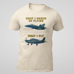 Budget Angel (Piper PA-28) Funny Aviation T-Shirt – The FlyGags Parody collectio