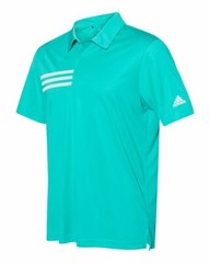 ADIDAS Mens 3-Stripes Chest Dri-fit Golf Polo Sport Shirts Size S-4XL NEW A324