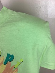 Vtg 1998 Sanrio Keroppi T-Shirt Green L 90s Japanese Animation Character Anime