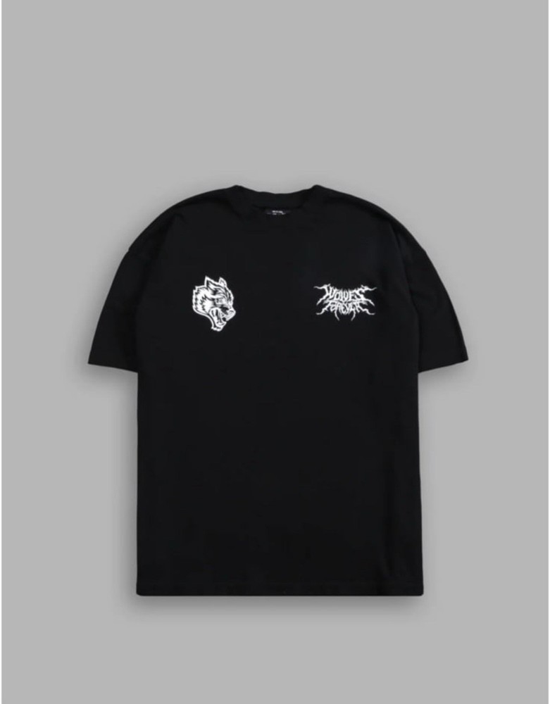 BERU “SIDE BY SIDE” SERIES PREMIUM OVERSIZED TEE IN BLACK SOLO LEVELING 2XL