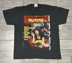 PULP FICTION vintage 1994 t shirt WINNER BEST PICTURE CANNES FILM FESTIVAL