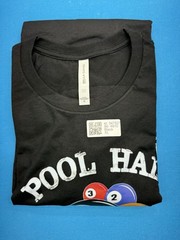 POOL HALL JUNKIE T-Shirt XL 65%POLYSTER AND 35% COTTON